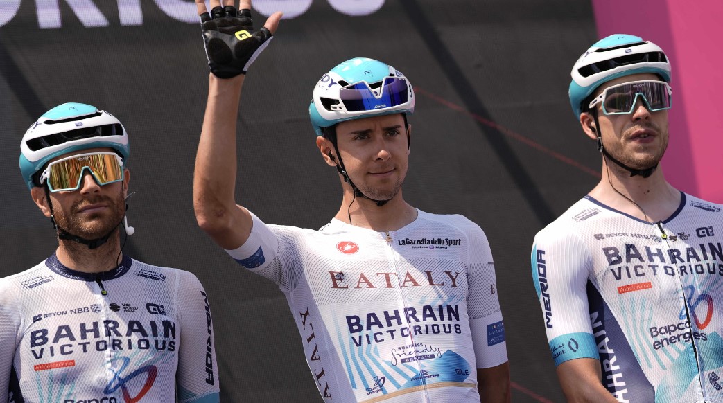 Ung italiener overrasker sig selv i Giro d'Italia